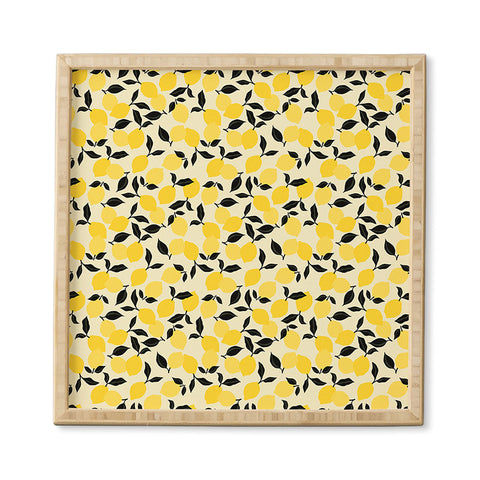 Alisa Galitsyna Lemon Garden Framed Wall Art