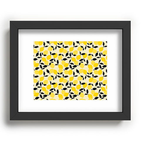 Alisa Galitsyna Lemon Garden Recessed Framing Rectangle
