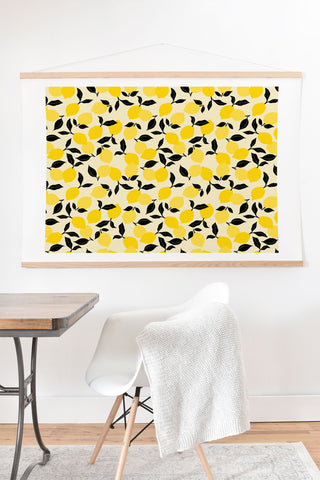 Alisa Galitsyna Lemon Garden Art Print And Hanger
