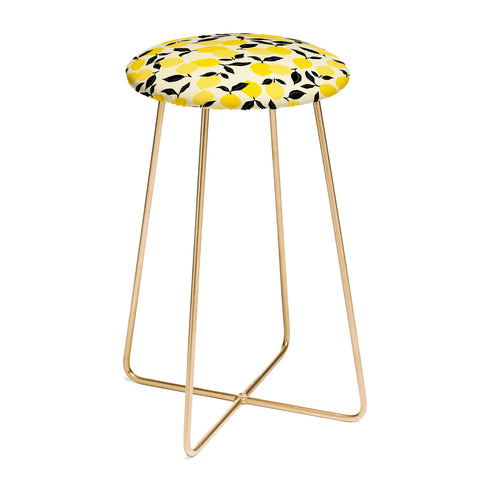 Alisa Galitsyna Lemon Garden Counter Stool