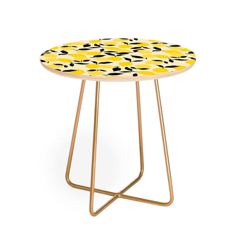 Alisa Galitsyna Lemon Garden Round Side Table