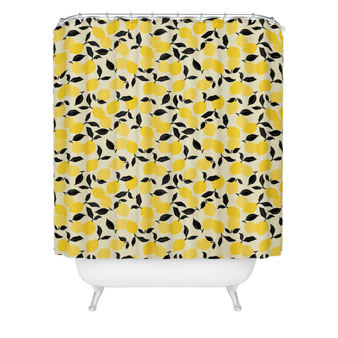 Alisa Galitsyna Lemon Garden Shower Curtain