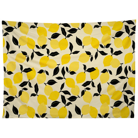 Alisa Galitsyna Lemon Garden Tapestry