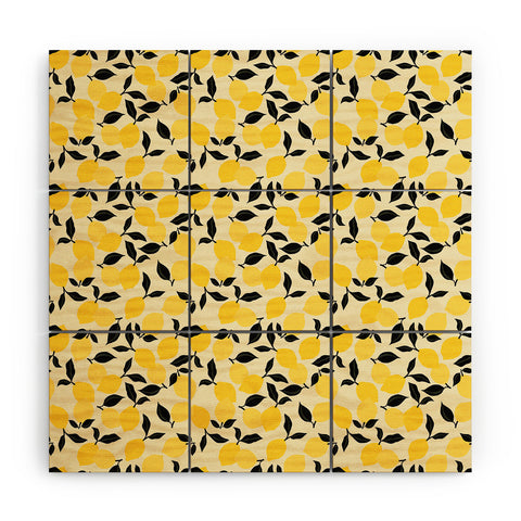 Alisa Galitsyna Lemon Garden Wood Wall Mural