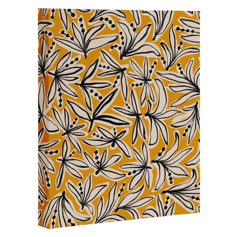 Alisa Galitsyna Lily Flower Pattern 2 Art Canvas