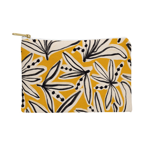 Alisa Galitsyna Lily Flower Pattern 2 Pouch