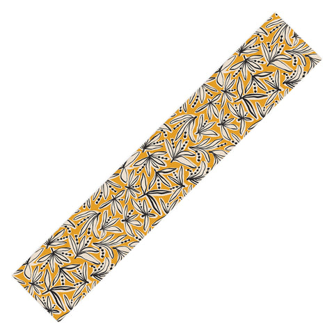 Alisa Galitsyna Lily Flower Pattern 2 Table Runner