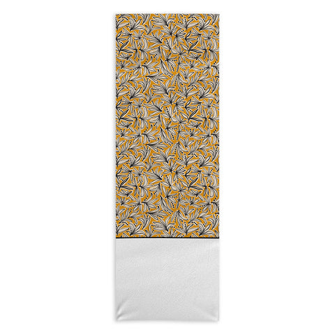 Alisa Galitsyna Lily Flower Pattern 2 Yoga Towel
