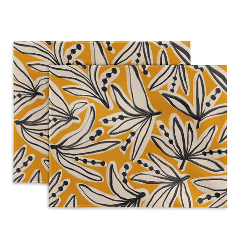 Alisa Galitsyna Lily Flower Pattern 2 Placemat