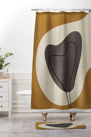 Alisa Galitsyna Love 3 1 Shower Curtain And Mat