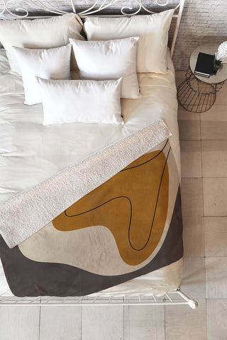 Alisa Galitsyna Love I Fleece Throw Blanket