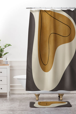 Alisa Galitsyna Love I Shower Curtain And Mat