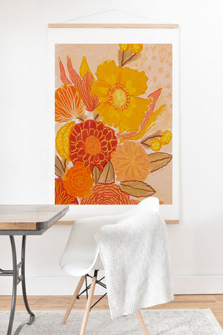 Alisa Galitsyna Magic Bouquet Art Print And Hanger