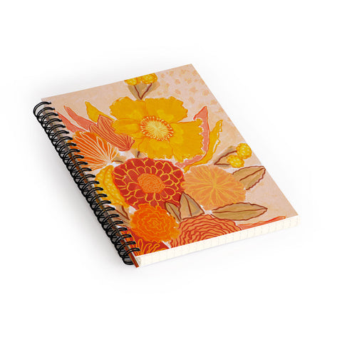 Alisa Galitsyna Magic Bouquet Spiral Notebook