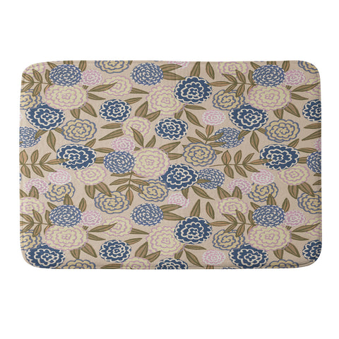 Alisa Galitsyna Magic Roses Memory Foam Bath Mat