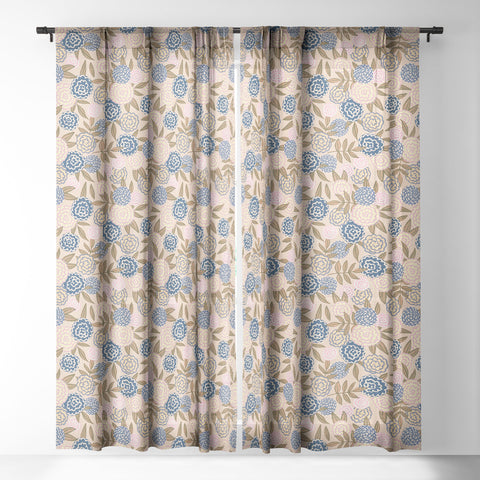 Alisa Galitsyna Magic Roses Sheer Window Curtain