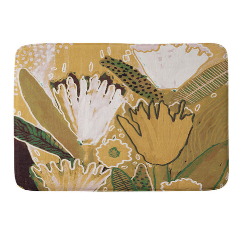 Alisa Galitsyna Magic Wildflowers Memory Foam Bath Mat