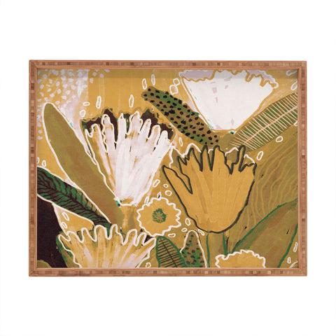 Alisa Galitsyna Magic Wildflowers Rectangular Tray