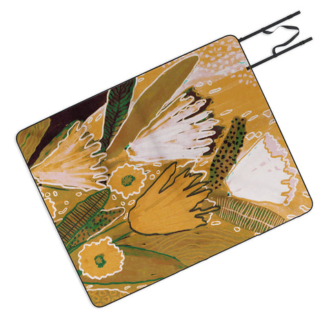 Alisa Galitsyna Magic Wildflowers Outdoor Blanket