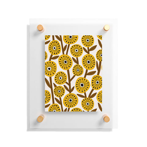 Alisa Galitsyna Mid Century Garden 1 Floating Acrylic Print