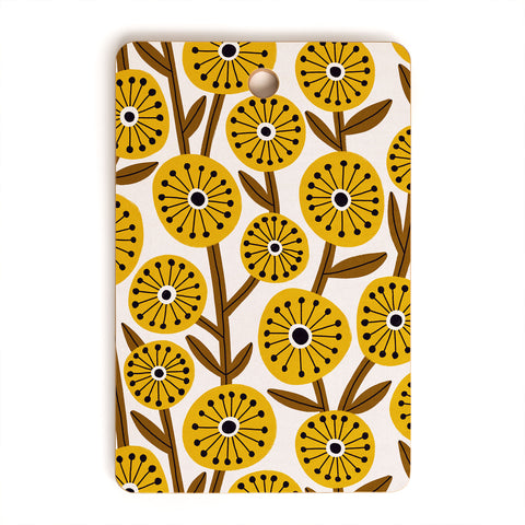 Alisa Galitsyna Mid Century Garden 1 Cutting Board Rectangle