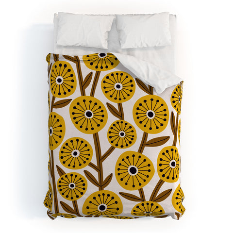 Alisa Galitsyna Mid Century Garden 1 Duvet Cover