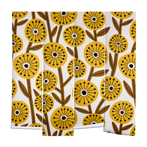 Alisa Galitsyna Mid Century Garden 1 Wall Mural