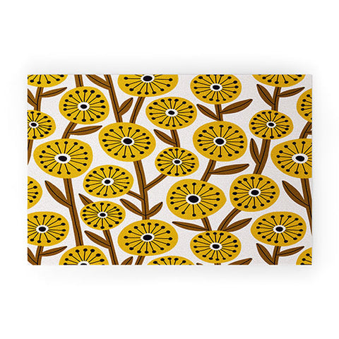 Alisa Galitsyna Mid Century Garden 1 Welcome Mat