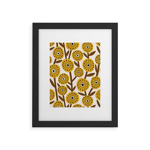 Alisa Galitsyna Mid Century Garden 1 Framed Art Print