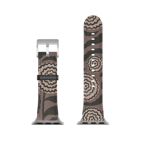 Alisa Galitsyna Midnight Floral Pattern 2 Apple Watch Band