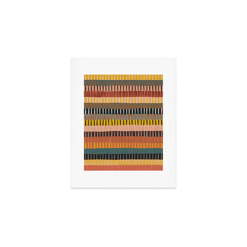 Alisa Galitsyna Mix of Stripes 2 Art Print