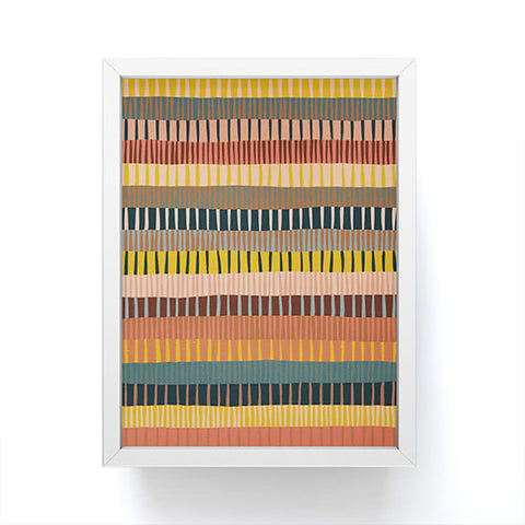 Alisa Galitsyna Mix of Stripes 2 Framed Mini Art Print