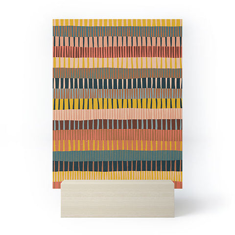 Alisa Galitsyna Mix of Stripes 2 Mini Art Print