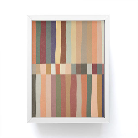 Alisa Galitsyna Mix of Stripes 5 Framed Mini Art Print