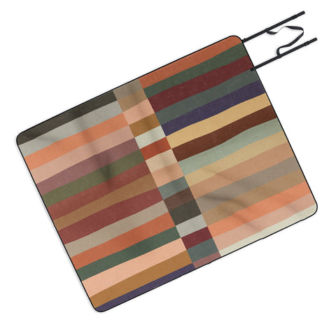 Alisa Galitsyna Mix of Stripes 5 Picnic Blanket