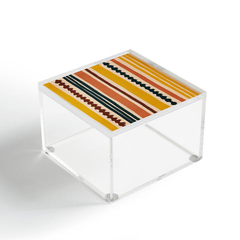 Alisa Galitsyna Mix of Stripes 7 Acrylic Box