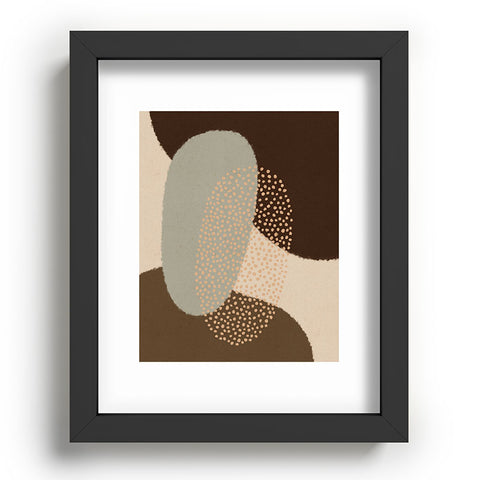 Alisa Galitsyna Modern Abstract Shapes 5 Recessed Framing Rectangle