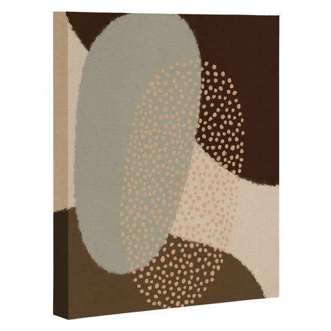 Alisa Galitsyna Modern Abstract Shapes 5 Art Canvas