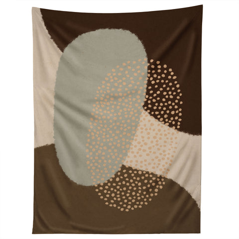 Alisa Galitsyna Modern Abstract Shapes 5 Tapestry