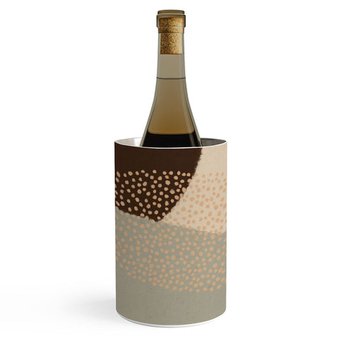 Alisa Galitsyna Modern Abstract Shapes 5 Wine Chiller