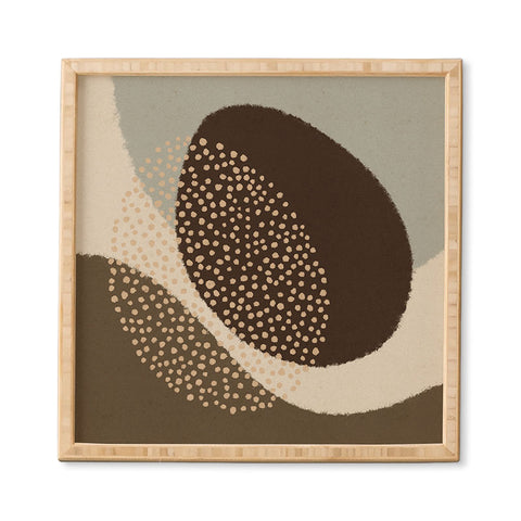 Alisa Galitsyna Modern Abstract Shapes 6 Framed Wall Art