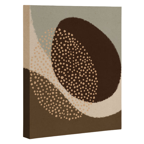 Alisa Galitsyna Modern Abstract Shapes 6 Art Canvas