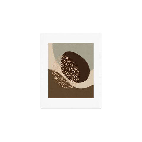 Alisa Galitsyna Modern Abstract Shapes 6 Art Print