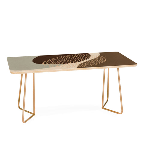 Alisa Galitsyna Modern Abstract Shapes 6 Coffee Table