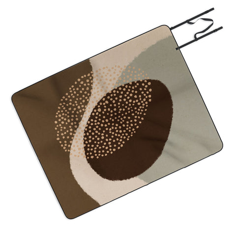 Alisa Galitsyna Modern Abstract Shapes 6 Picnic Blanket