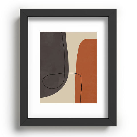 Alisa Galitsyna Modern Abstract Shapes II Recessed Framing Rectangle