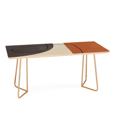 Alisa Galitsyna Modern Abstract Shapes II Coffee Table