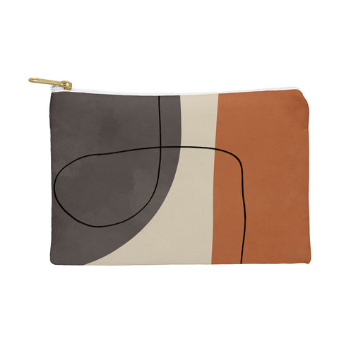 Alisa Galitsyna Modern Abstract Shapes II Pouch