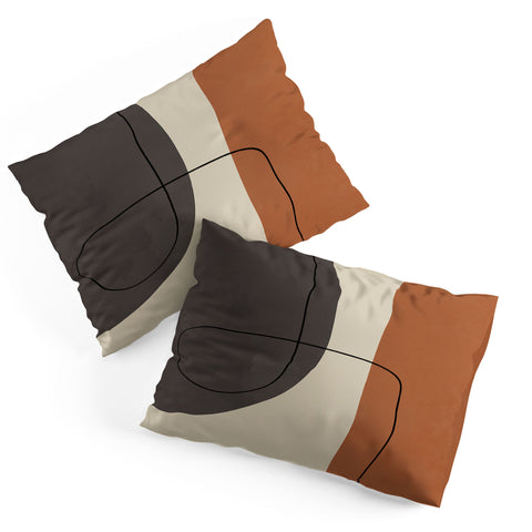 Alisa Galitsyna Modern Abstract Shapes II Pillow Shams