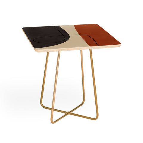 Alisa Galitsyna Modern Abstract Shapes II Side Table